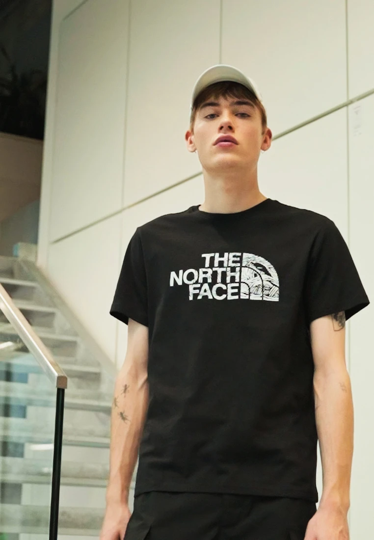 The North Face WOODCUT DOME TEE - T-Shirt Print - Black 2 The North Face WOODCUT DOME TEE - T-Shirt Print - Black – Bild 2