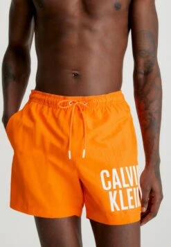 Calvin Klein Swimwear MEDIUM DRAWSTRING - Badeshorts - Sun Kissed Orange