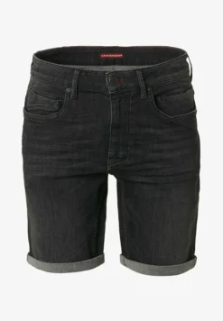 No-Excess STRETCH RESPONSIBLE CHOICE - Jeans Shorts - Black Denim 9 No-Excess STRETCH RESPONSIBLE CHOICE - Jeans Shorts - Black Denim -Sommerkleidung Für Herren 052b509e3a2a43fd8ef52fcbd81e782e