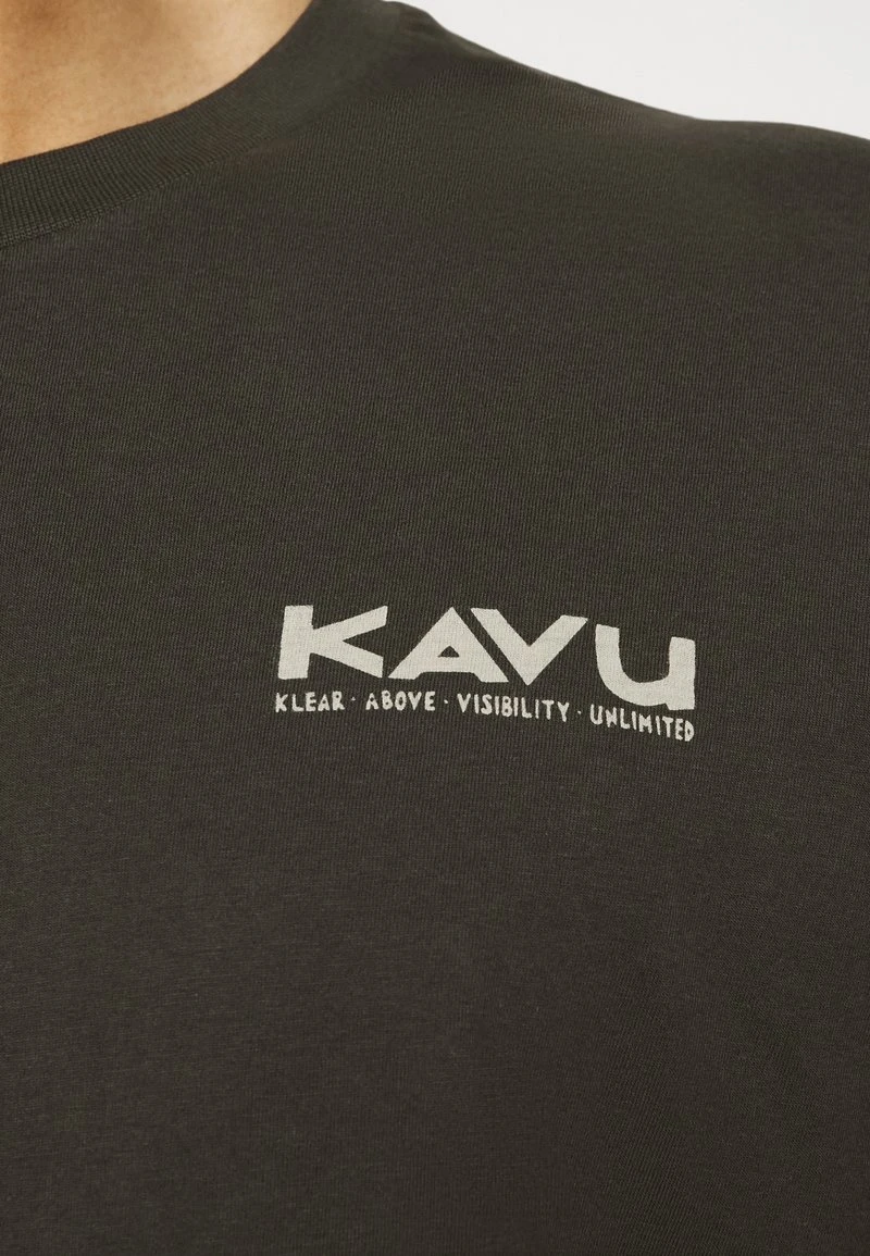 KAVU ALL THE FUN - T-Shirt Print - Black Licorice 6 KAVU ALL THE FUN - T-Shirt Print - Black Licorice – Bild 6