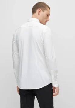 Boss Slim Fit Langarm - Businesshemd - White -Sommerkleidung Für Herren 060313d844174e6391edd89c627e7cde