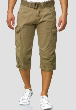 Indicode Jeans MIT GÜRTEL NICOLAS - Shorts - Greige 10 Indicode Jeans MIT GÜRTEL NICOLAS - Shorts - Greige -Sommerkleidung Für Herren 093f20a7dac141e3b46adf985b35f0bb 1