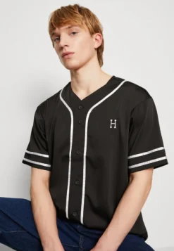 HUF COMMUNITY HAND BASEBALL UNISEX - Hemdbluse - Black 9 HUF COMMUNITY HAND BASEBALL UNISEX - Hemdbluse - Black -Sommerkleidung Für Herren 0c2ff425bb34434494b233bdb72c7446