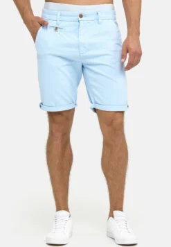 Indicode Jeans CASUAL FIT - Shorts - Blau Palace Blue