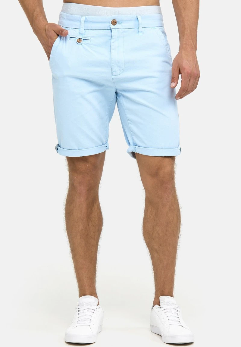 Indicode Jeans CASUAL FIT - Shorts - Blau Palace Blue 1 Indicode Jeans CASUAL FIT - Shorts - Blau Palace Blue
