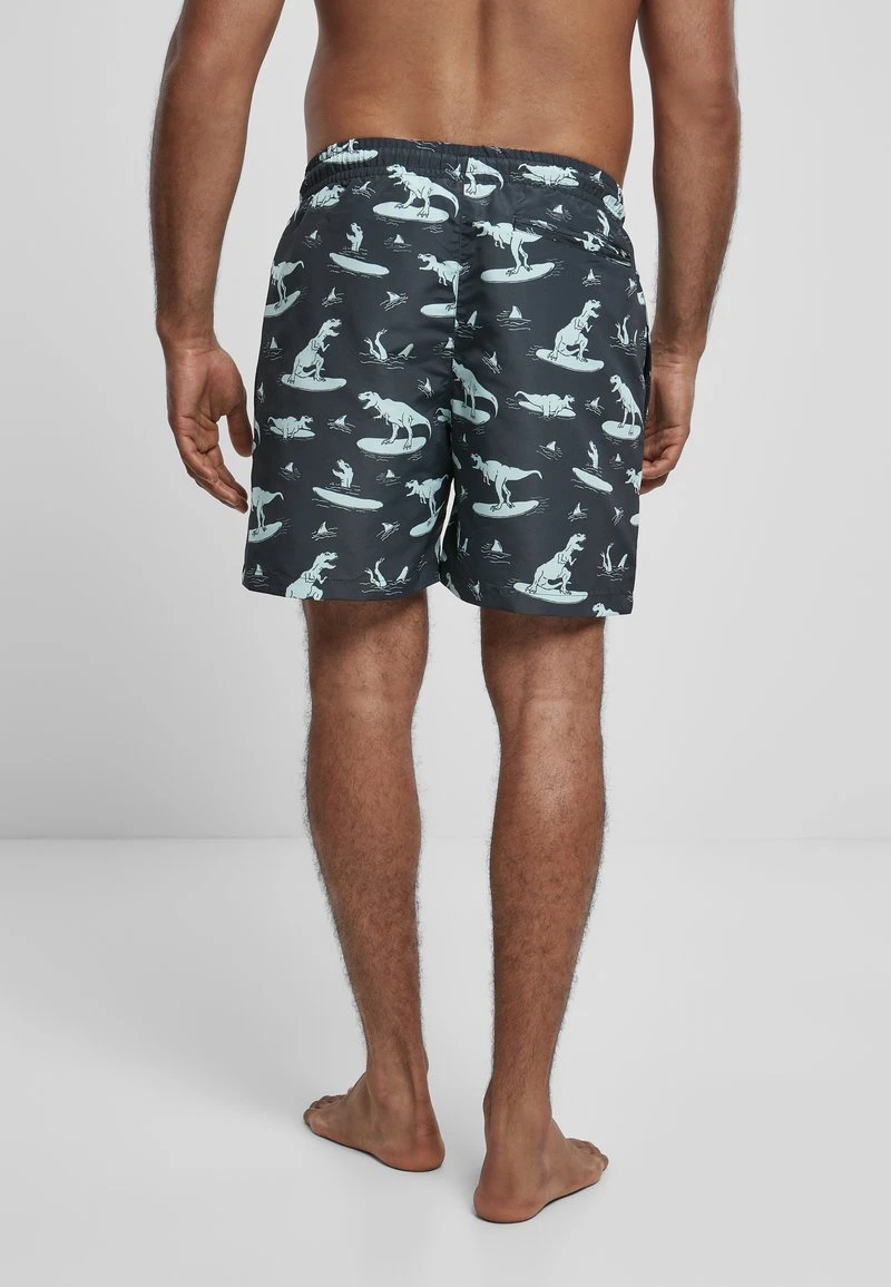 URBAN CLASSICS PATTERN SWIM SHORTS - Badeshorts - Surfing T Rex Aop 3 URBAN CLASSICS PATTERN SWIM SHORTS - Badeshorts - Surfing T Rex Aop – Bild 3