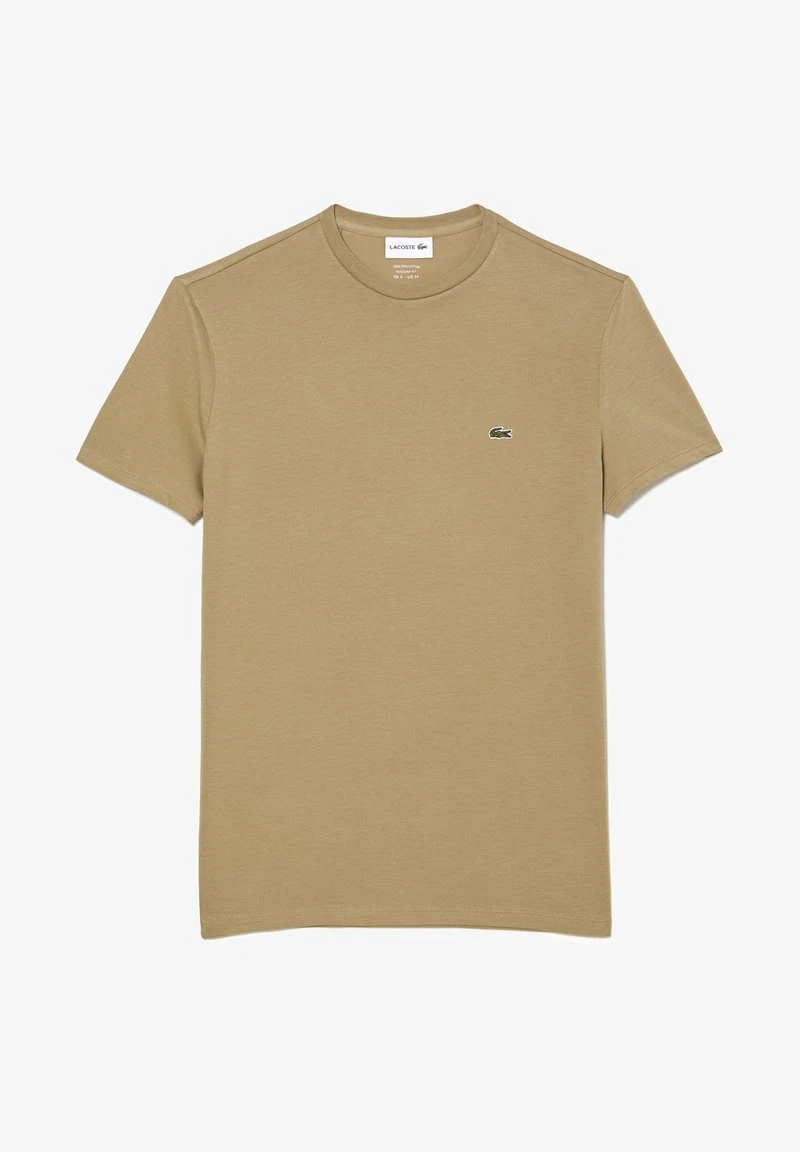 Lacoste T-Shirt Basic - Beige 5 Lacoste T-Shirt Basic - Beige – Bild 5
