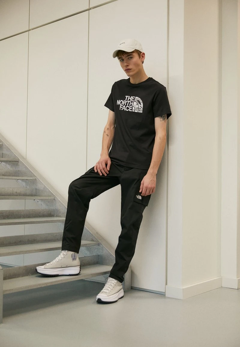 The North Face WOODCUT DOME TEE - T-Shirt Print - Black 3 The North Face WOODCUT DOME TEE - T-Shirt Print - Black – Bild 3