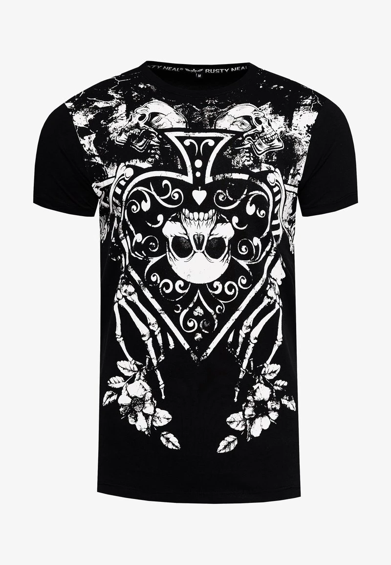 T-Shirt Print - Grau 5 T-Shirt Print - Grau – Bild 5