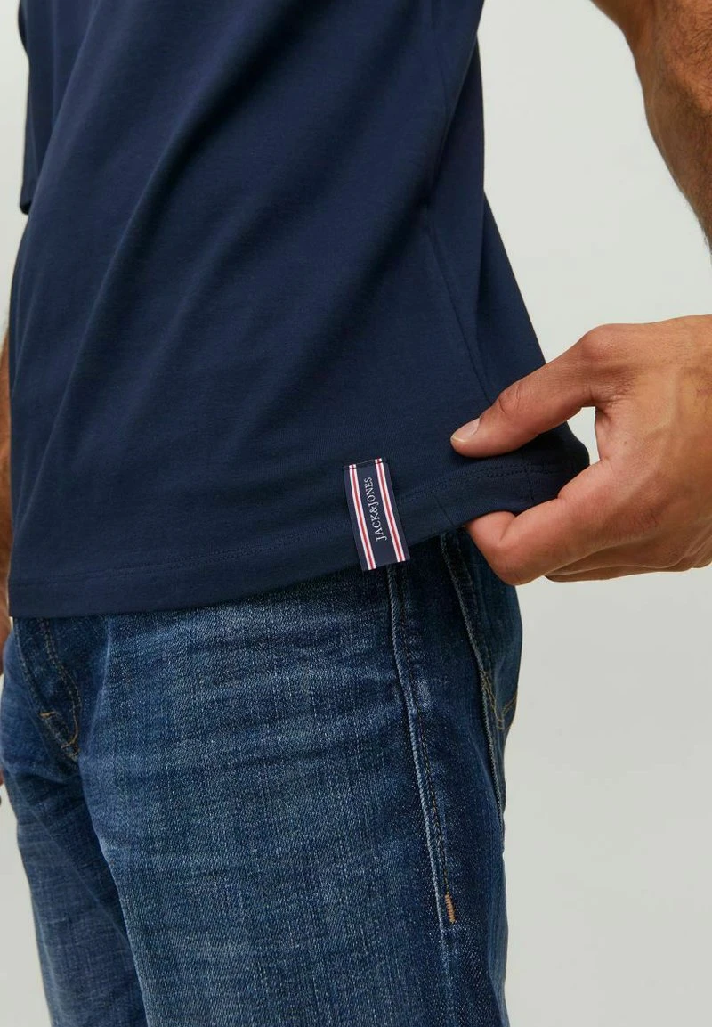 Jack & Jones CREW NECK - T-Shirt Basic - Navy Blazer 5 Jack & Jones CREW NECK - T-Shirt Basic - Navy Blazer – Bild 5