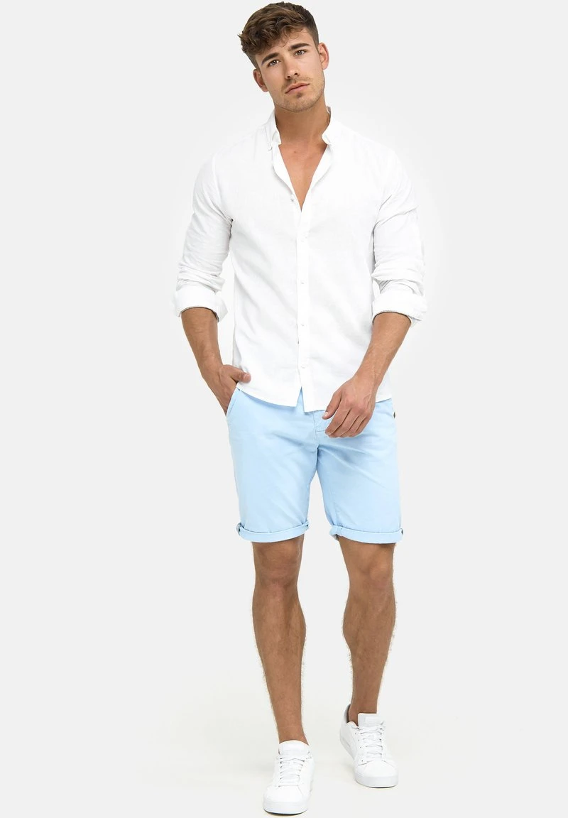 Indicode Jeans CASUAL FIT - Shorts - Blau Palace Blue 2 Indicode Jeans CASUAL FIT - Shorts - Blau Palace Blue – Bild 2