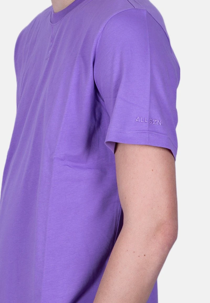 Adidas Originals LOGO TONO SU TONO - T-Shirt Basic - Viola 4 Adidas Originals LOGO TONO SU TONO - T-Shirt Basic - Viola – Bild 4