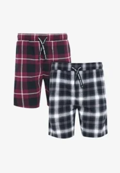 Threadbare 2ER PACK PYJAMA-SHORTS - Shorts - Mehrfarbig -Sommerkleidung Für Herren 3253fb64369140ec874248392a9bad55