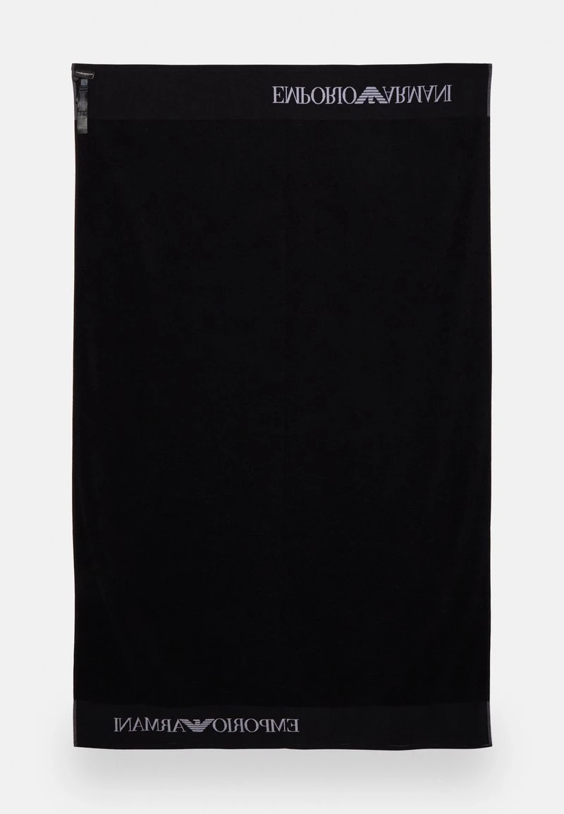 Emporio Armani TOWEL - Strandtuch - Nero/black 2 Emporio Armani TOWEL - Strandtuch - Nero/black – Bild 2