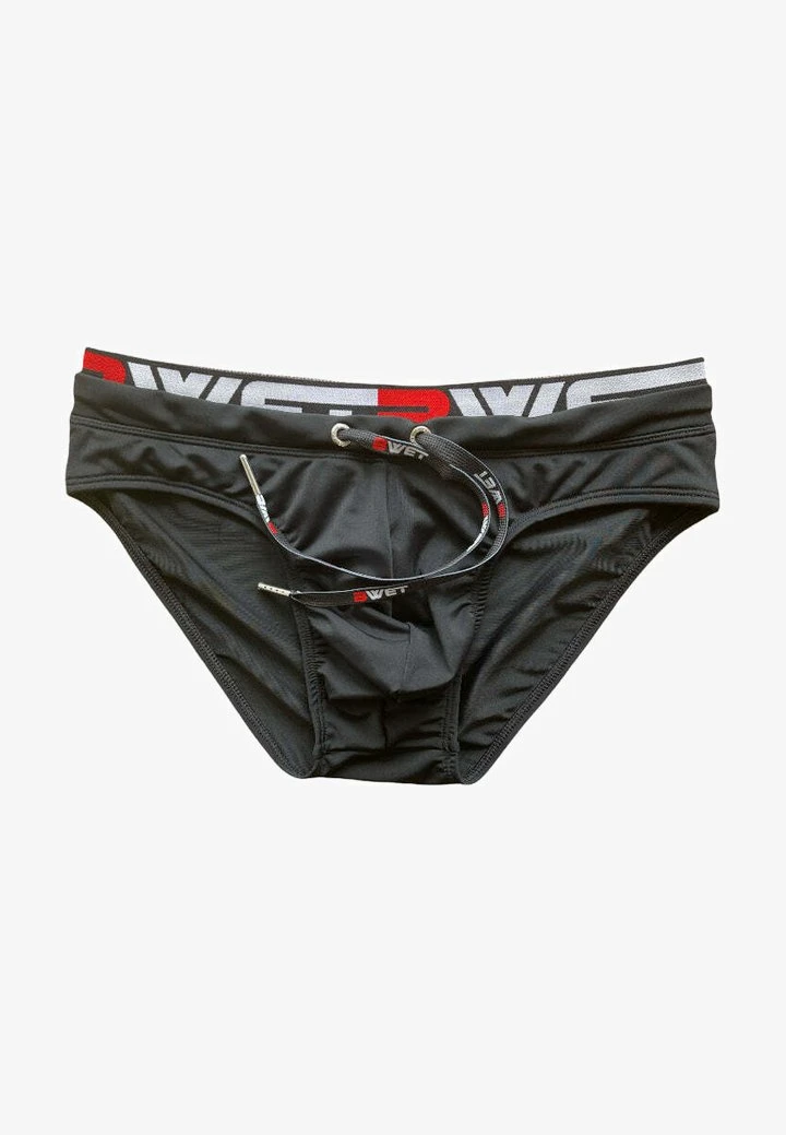 QUICK DRY PERFECT FIT "NEMO" - Badehose Slip - Black 5 QUICK DRY PERFECT FIT "NEMO" - Badehose Slip - Black – Bild 5