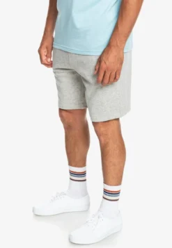 Quiksilver ESSENTIALS - Shorts - Light Grey Heather -Sommerkleidung Für Herren 3870e244c51443acbffe08ff2aabc2d9