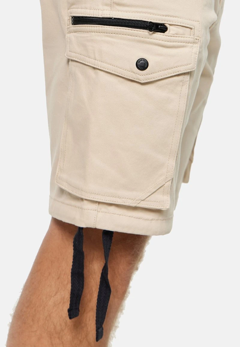 Indicode Jeans AGRON - Shorts - Fog 6 Indicode Jeans AGRON - Shorts - Fog – Bild 6