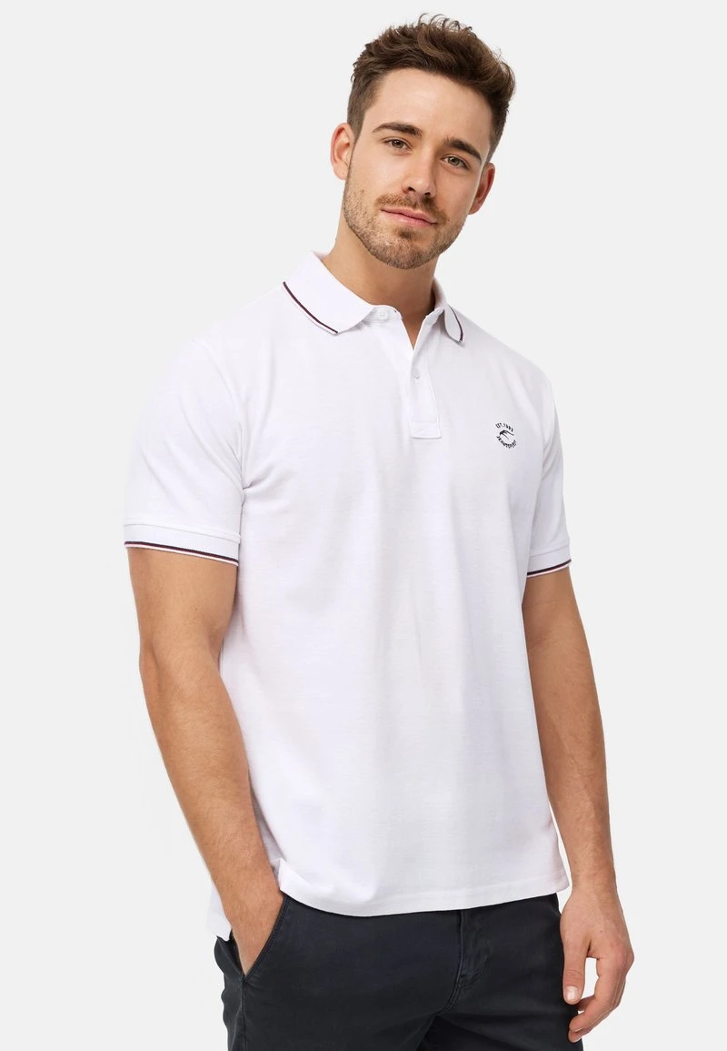 Indicode Jeans WALLO - Poloshirt - Offwhite 4 Indicode Jeans WALLO - Poloshirt - Offwhite – Bild 4