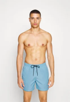 Calvin Klein Swimwear MEDIUM DRAWSTRING - Badeshorts - Blue Fizz