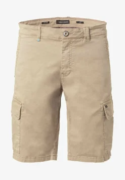 No-Excess GARMENT DYED + STONE WASHED STRETCH - Shorts - Sand -Sommerkleidung Für Herren 3e6a154ac8a44b12b27679205f0f04ec