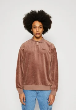 Cleptomanicx LEISURES - Poloshirt - Deep Taupe