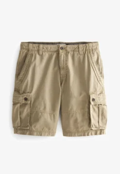 Next PREMIUM LAUNDERED CARGO STANDARD - Jeans Shorts - Natural -Sommerkleidung Für Herren 458e26014a79435cb69d506d1ae0697c