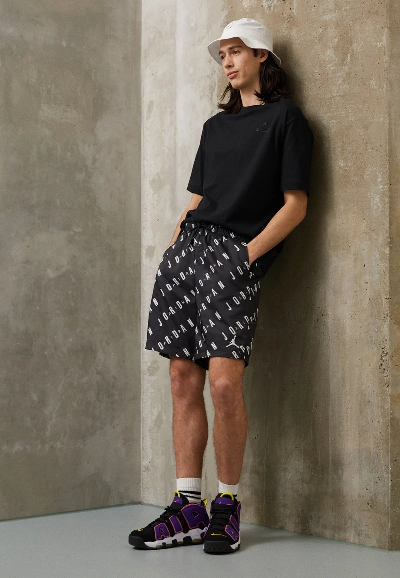 Jordan POOLSIDE - Jogginghose - Black/white 3 Jordan POOLSIDE - Jogginghose - Black/white – Bild 3