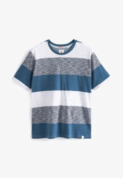 Next STRIPE STANDARD - T-Shirt Print - Blue Marl 11 Next STRIPE STANDARD - T-Shirt Print - Blue Marl -Sommerkleidung Für Herren 4bae886e11de470c83ff0589cab90bf6