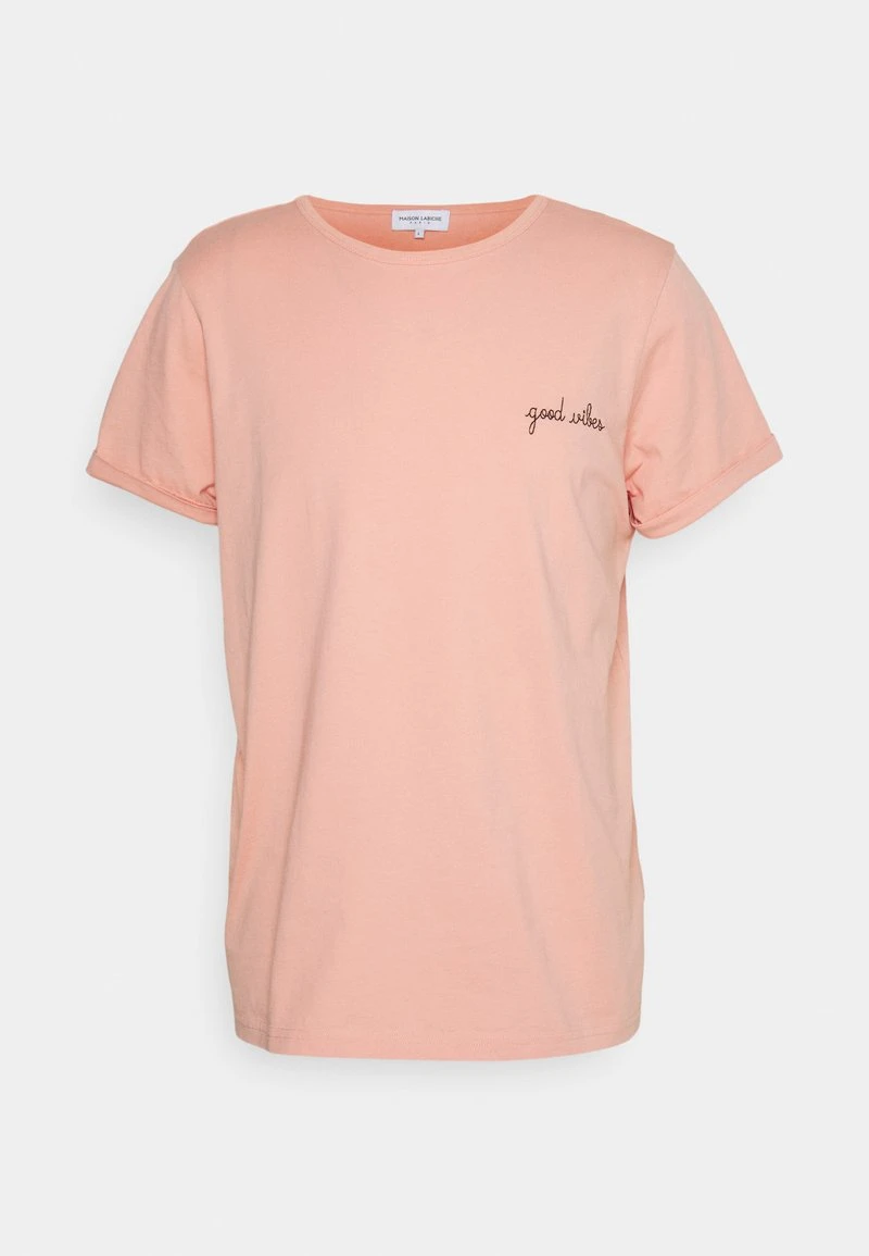 Maison Labiche TEE POITOU GOOD VIBES - T-Shirt Basic - Blush 5 Maison Labiche TEE POITOU GOOD VIBES - T-Shirt Basic - Blush – Bild 5