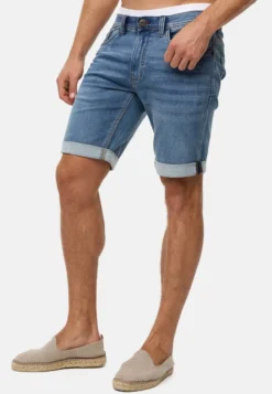 Indicode Jeans INDELMARE - Jeans Shorts - Rain Grey 9 Indicode Jeans INDELMARE - Jeans Shorts - Rain Grey -Sommerkleidung Für Herren 56b92ed3beb34daa813ca01847a01183