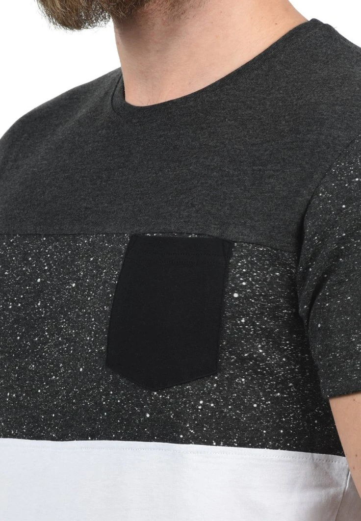 Solid SDKOLD - T-Shirt Print - Dark Grey Melange 3 Solid SDKOLD - T-Shirt Print - Dark Grey Melange – Bild 3