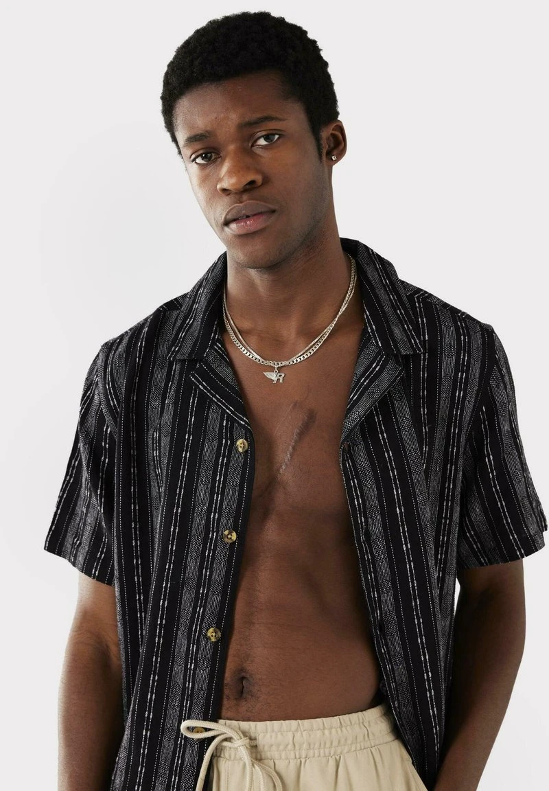 STRIPE - Hemd - Black 4 STRIPE - Hemd - Black – Bild 4