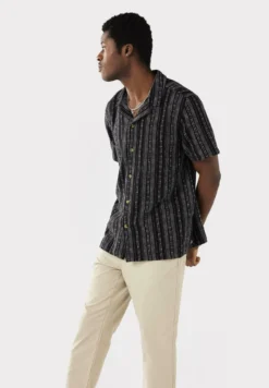 STRIPE - Hemd - Black 11 STRIPE - Hemd - Black -Sommerkleidung Für Herren 5b1f4c813472406c9741626b162cfeb2