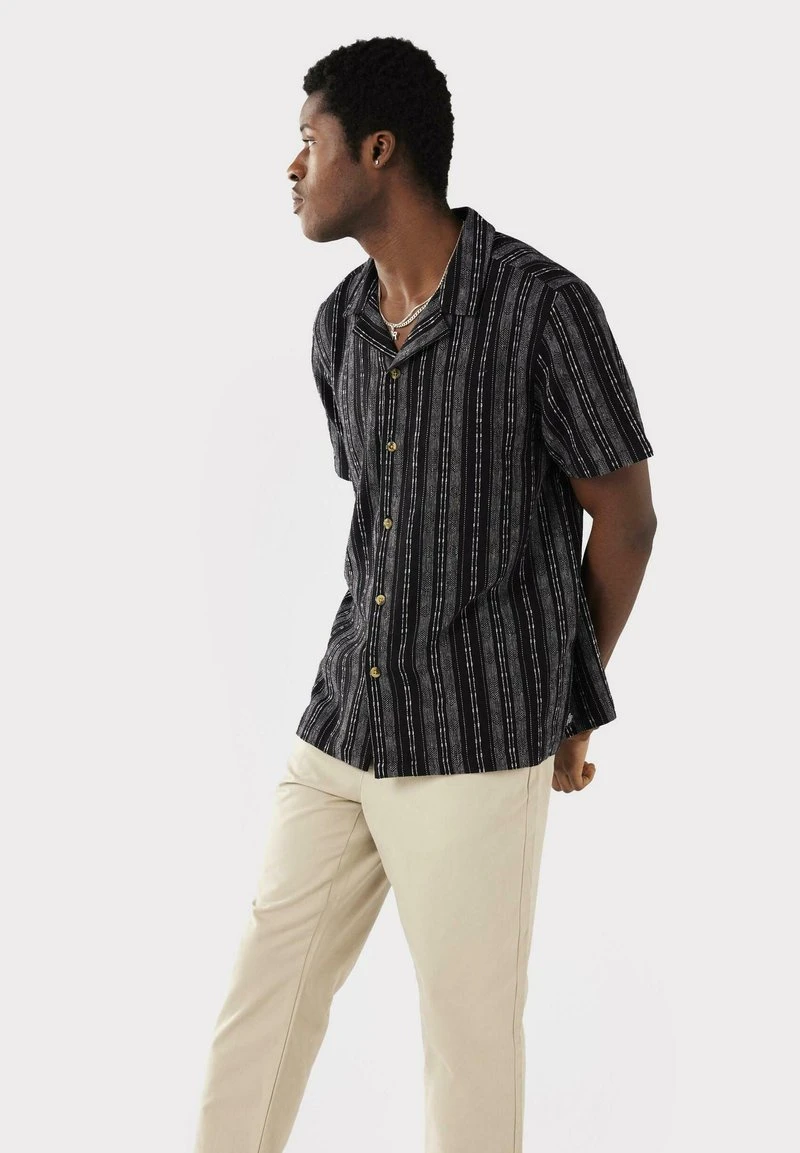 STRIPE - Hemd - Black 6 STRIPE - Hemd - Black – Bild 6