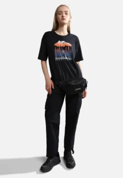 Napapijri S HILL - T-Shirt Print - Black 10 Napapijri S HILL - T-Shirt Print - Black -Sommerkleidung Für Herren 5c4a2240baf9481887fa236c7b4124b3