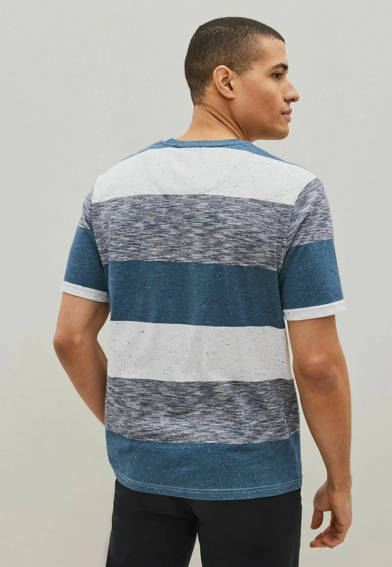 Next STRIPE STANDARD - T-Shirt Print - Blue Marl 2 Next STRIPE STANDARD - T-Shirt Print - Blue Marl – Bild 2