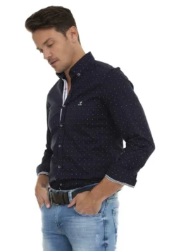 REISOR - Hemd - Dunkelblau 2 8 REISOR - Hemd - Dunkelblau 2 -Sommerkleidung Für Herren 61a9ee4193434891826b7118d2a14ba1