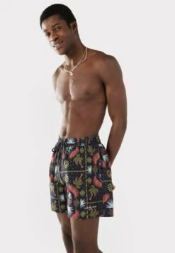 TILE PALM - Badeshorts - Navy 9 TILE PALM - Badeshorts - Navy -Sommerkleidung Für Herren 61d7f0d691414b39947ed249bc2a77d7