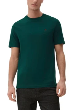 S.Oliver MIT LOGO STICKEREI - T-Shirt Basic - Tannengrün -Sommerkleidung Für Herren 63dc228740174782918ded28fd8319ed