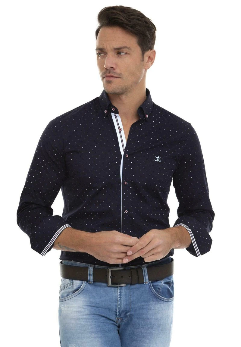 REISOR - Hemd - Dunkelblau 2 1 REISOR - Hemd - Dunkelblau 2