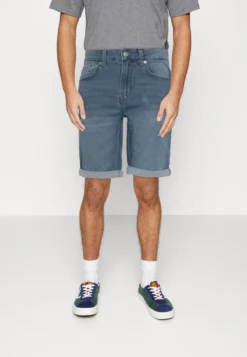 Only & Sons ONSPLYJOGG - Jeans Shorts - Light Blue Denim