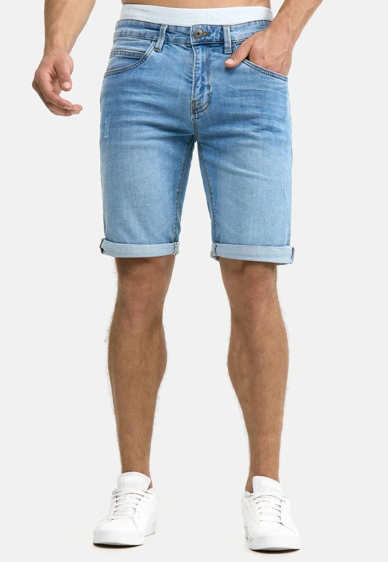 Indicode Jeans CUBA CADEN - Jeans Shorts - Blue 1 Indicode Jeans CUBA CADEN - Jeans Shorts - Blue