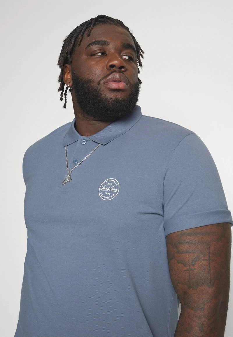 Jack & Jones JJESHARK - Poloshirt - Flint Stone/white 4 Jack & Jones JJESHARK - Poloshirt - Flint Stone/white – Bild 4