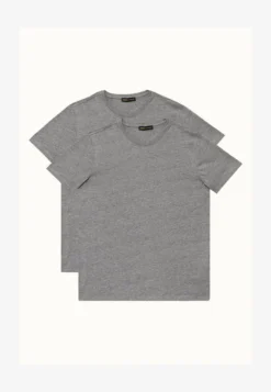 SLIM FIT PACKED - T-Shirt Basic - Grey Melange 10 SLIM FIT PACKED - T-Shirt Basic - Grey Melange -Sommerkleidung Für Herren 6cfcc02a9c4c4de28a58e0cd6879a47d