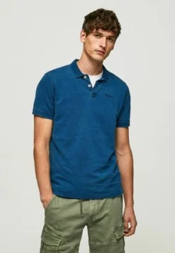 Pepe Jeans JAMES - Poloshirt - Indigo 11 Pepe Jeans JAMES - Poloshirt - Indigo -Sommerkleidung Für Herren 7288c70641594a529e6f0da224bfbce7