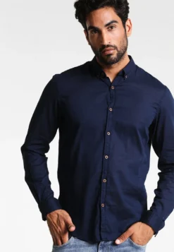 TOM TAILOR Denim Hemd - Black Iris Blue