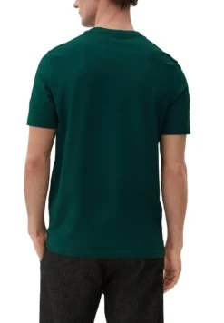S.Oliver MIT LOGO STICKEREI - T-Shirt Basic - Tannengrün -Sommerkleidung Für Herren 7b1ca9cb5fcd405bb50e107433f1c4aa