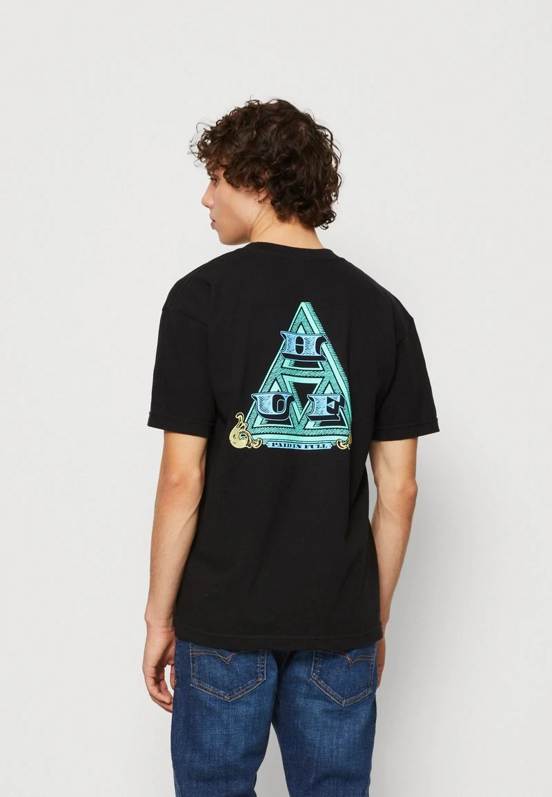HUF PAID IN FULL TEE UNISEX - T-Shirt Print - Black 1 HUF PAID IN FULL TEE UNISEX - T-Shirt Print - Black