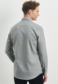 SLIM FIT - Hemd - Light Grey -Sommerkleidung Für Herren 7da0b4abc1e74db19753f9f9ff56ff1f