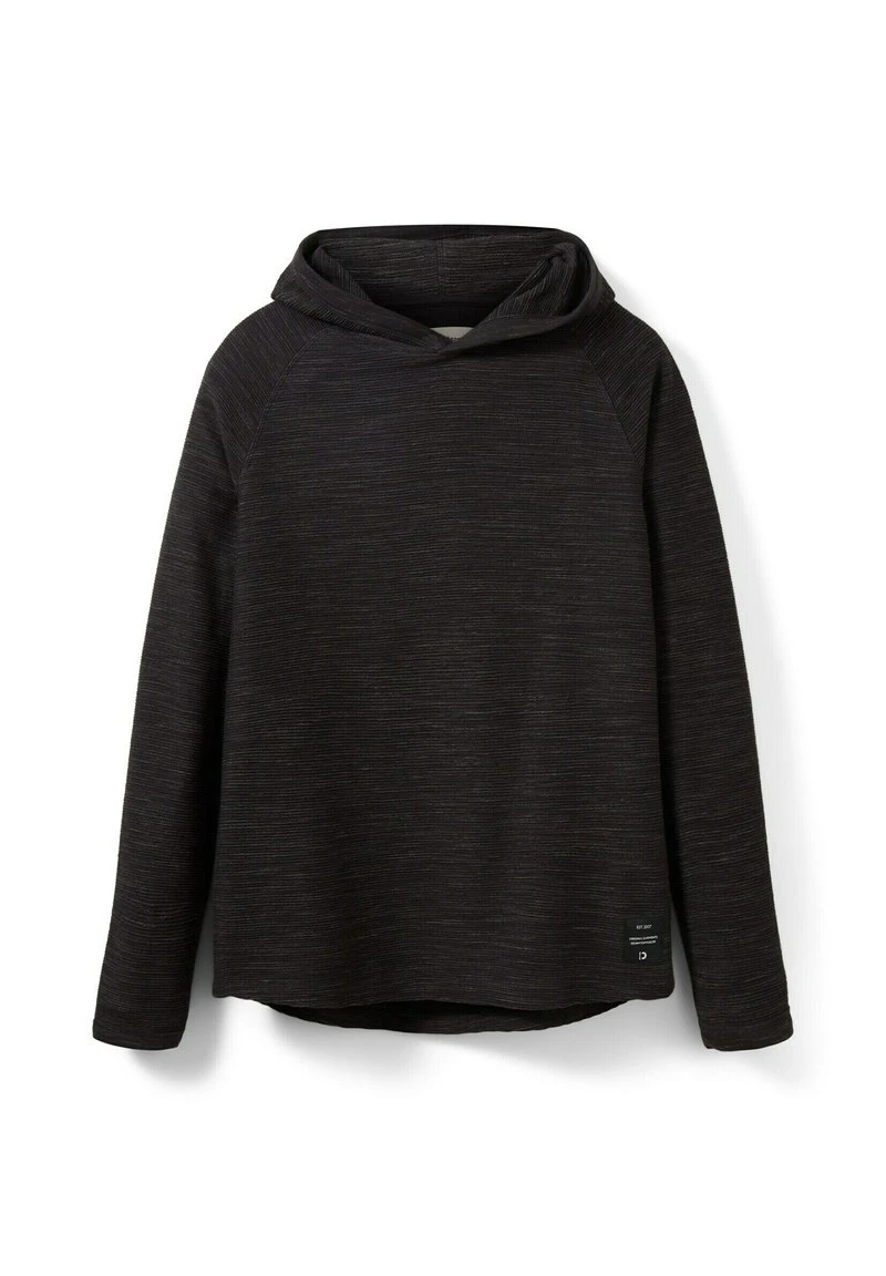 TOM TAILOR Denim MIT STRUKTUR - Langarmshirt - Black Non Solid 4 TOM TAILOR Denim MIT STRUKTUR - Langarmshirt - Black Non Solid – Bild 4